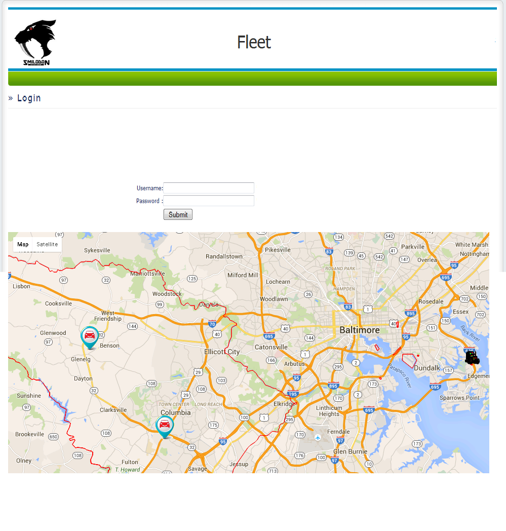 Fleet Tracking using GPS based Web Portal